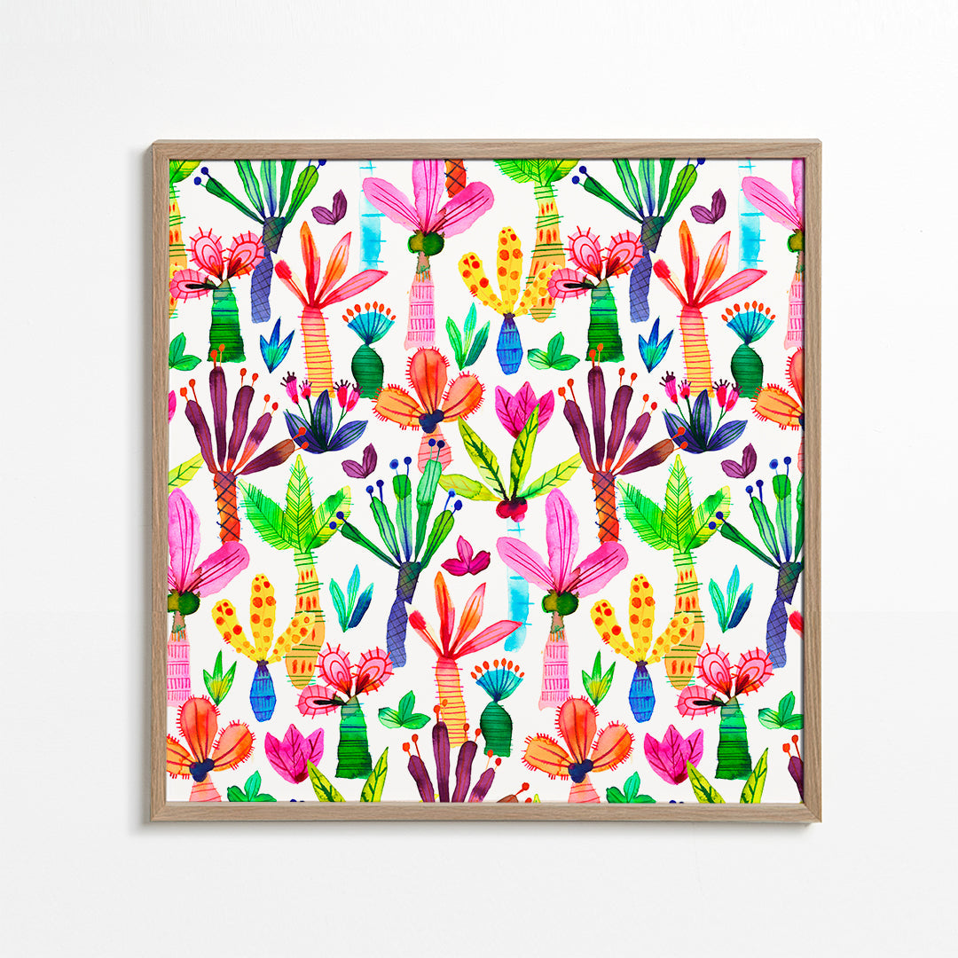 Palms Garden Cuadrado