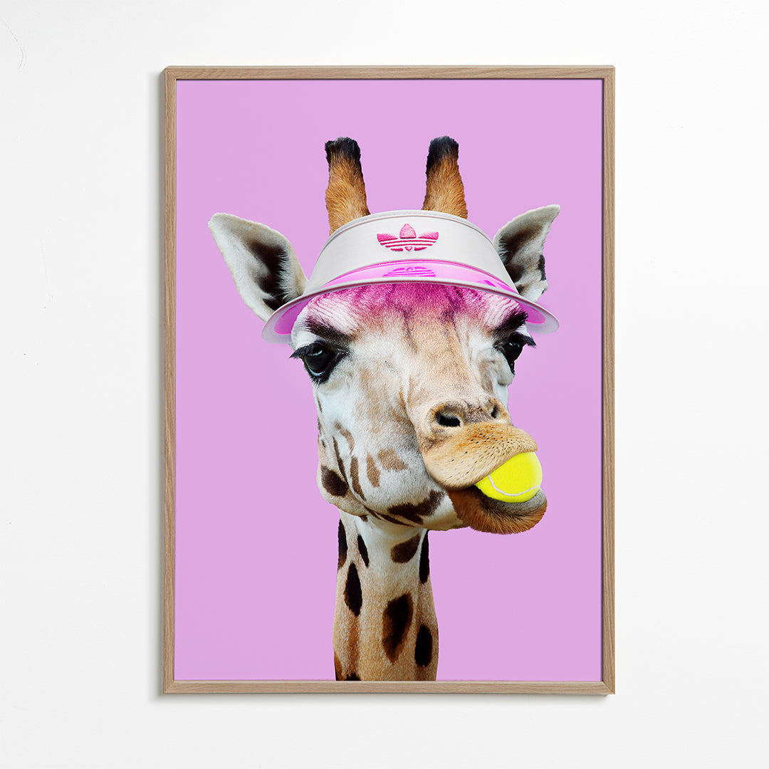 Tennis Giraffe