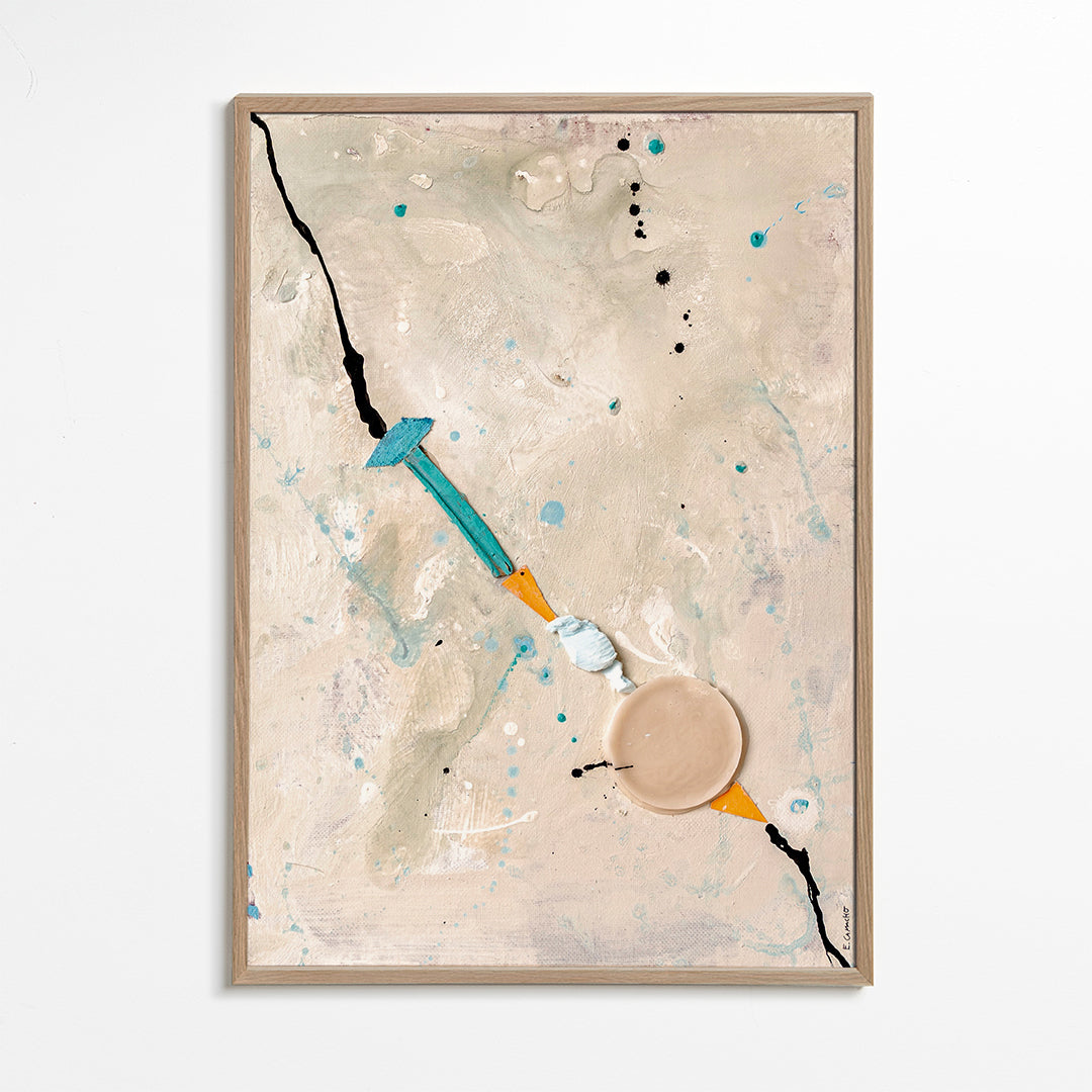 Abstraktes Bild Linea de Vida II