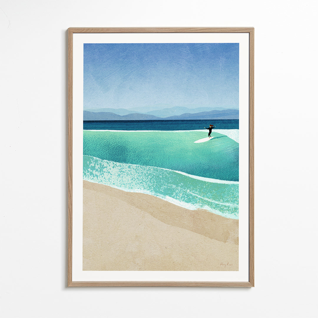 Landschaftskunst Surfing the perfect wave