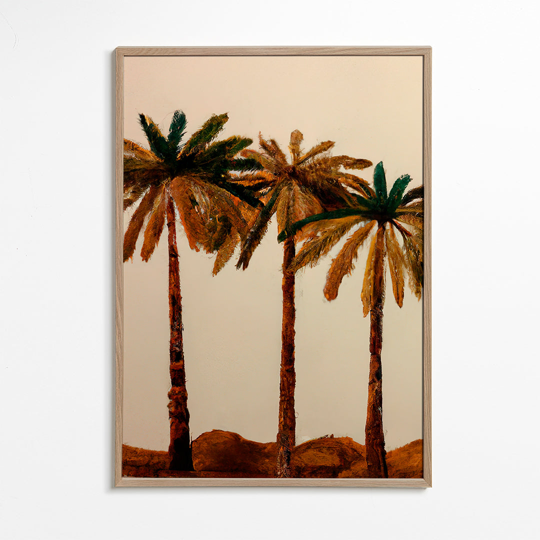 Palm trio