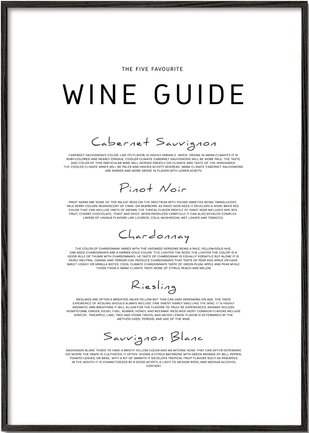 Wine guide