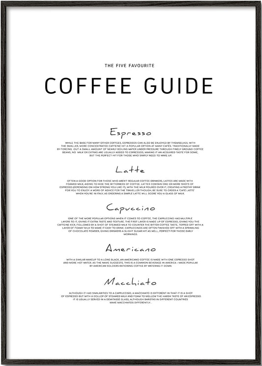 Coffee guide