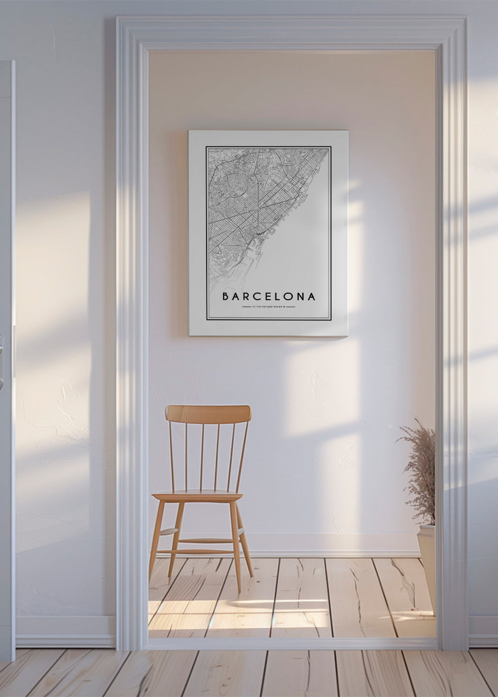 Barcelona map