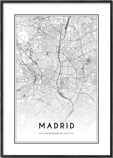 Madrid map