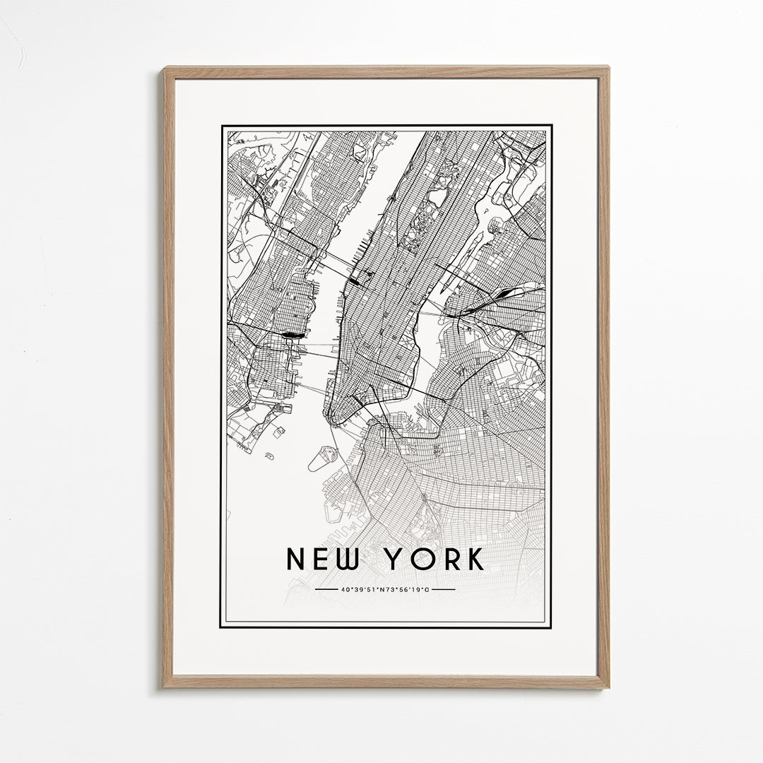 New York map