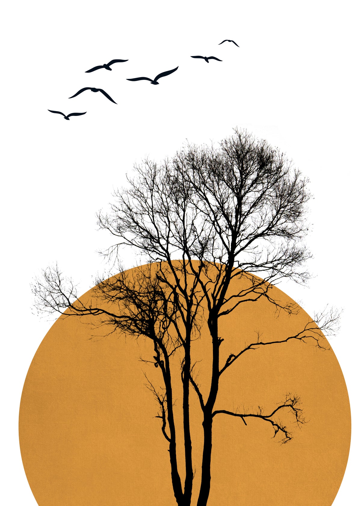 Winter morning - Unframed art print