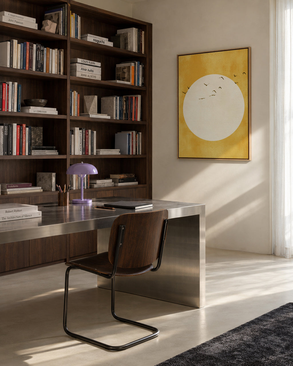 Sunlight - Framed canvas in an interior