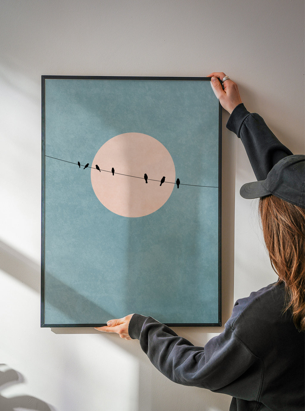 The Beauty Of Silence - Framed poster detail