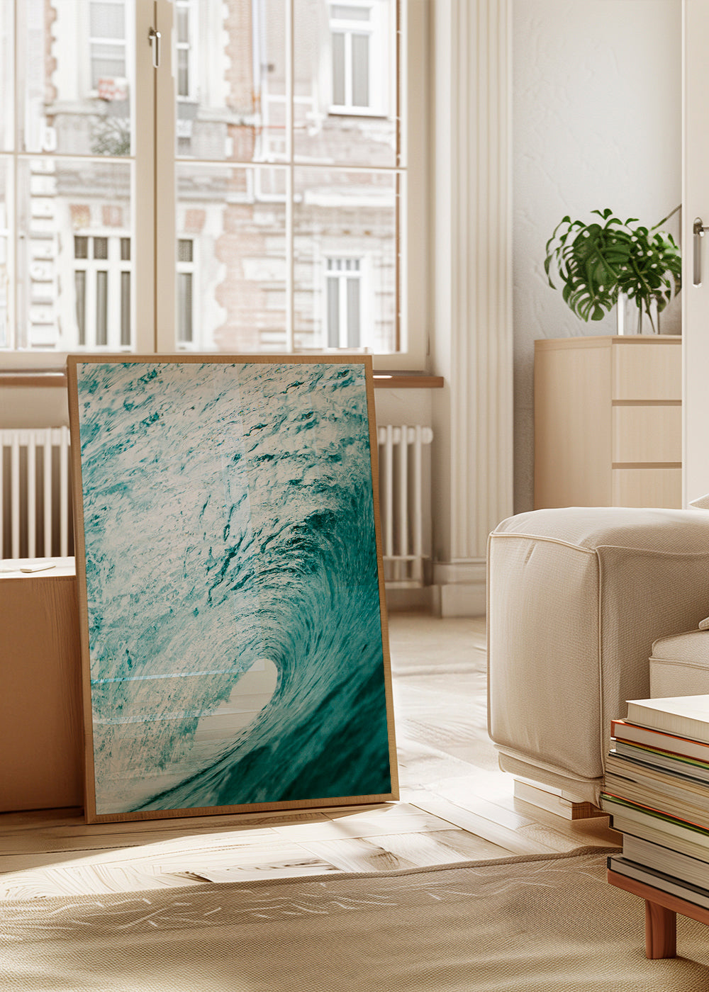 Big ocean wave