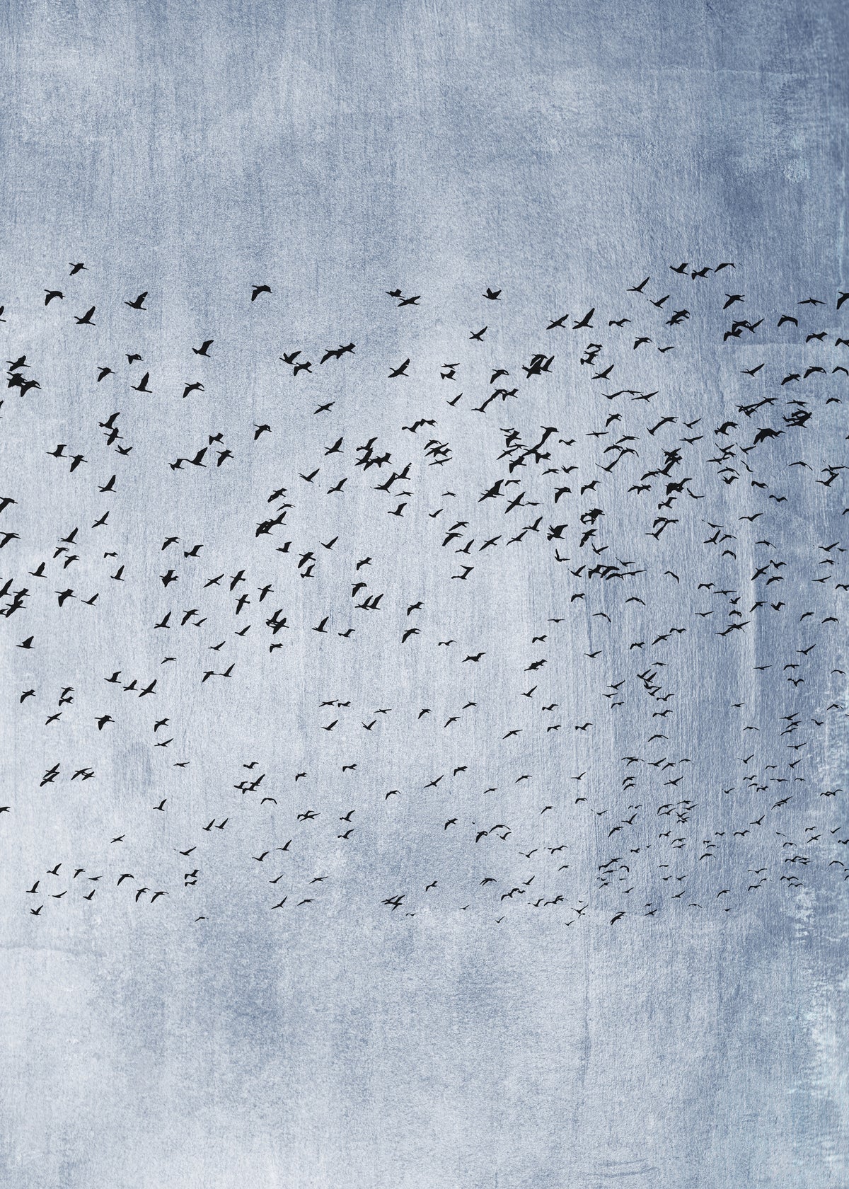 Moving on - Blue - Unframed art print
