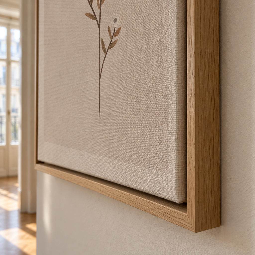Forget Me Not - Framed canvas detail