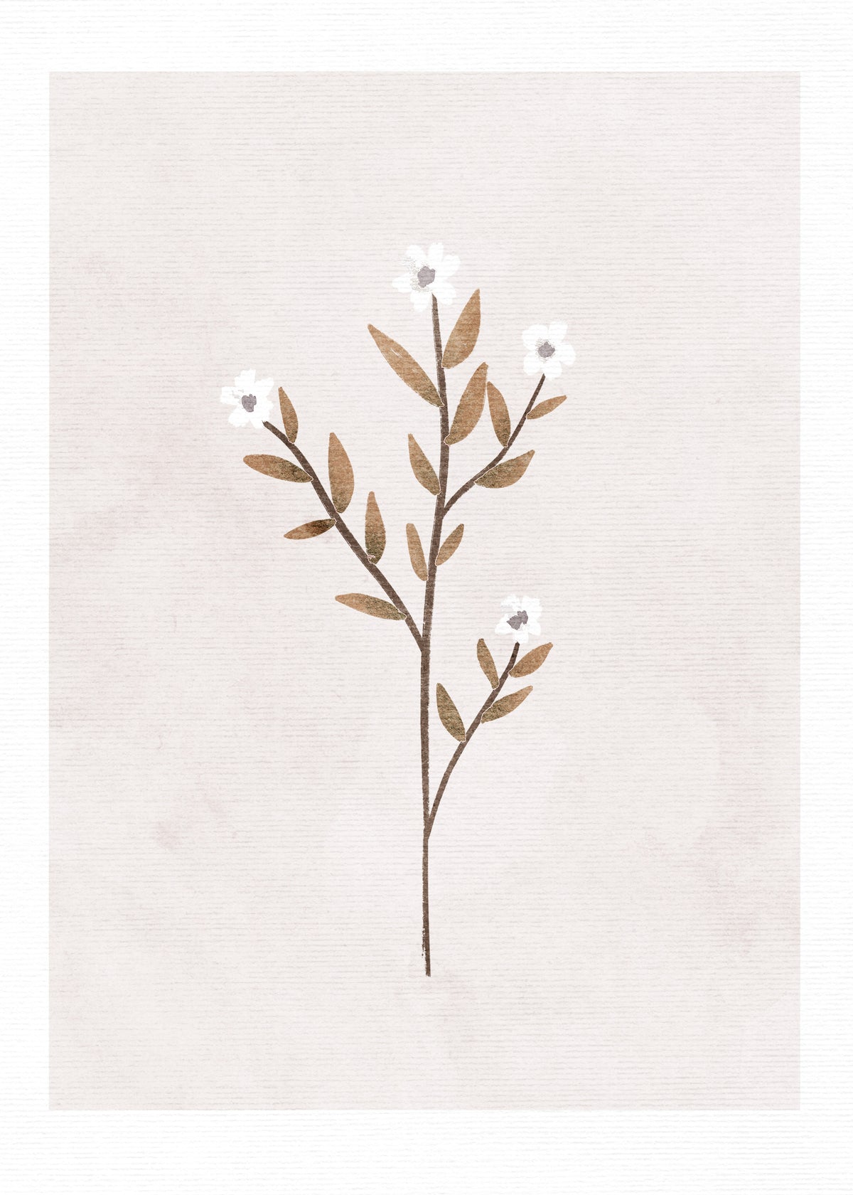 Forget Me Not - Unframed art print