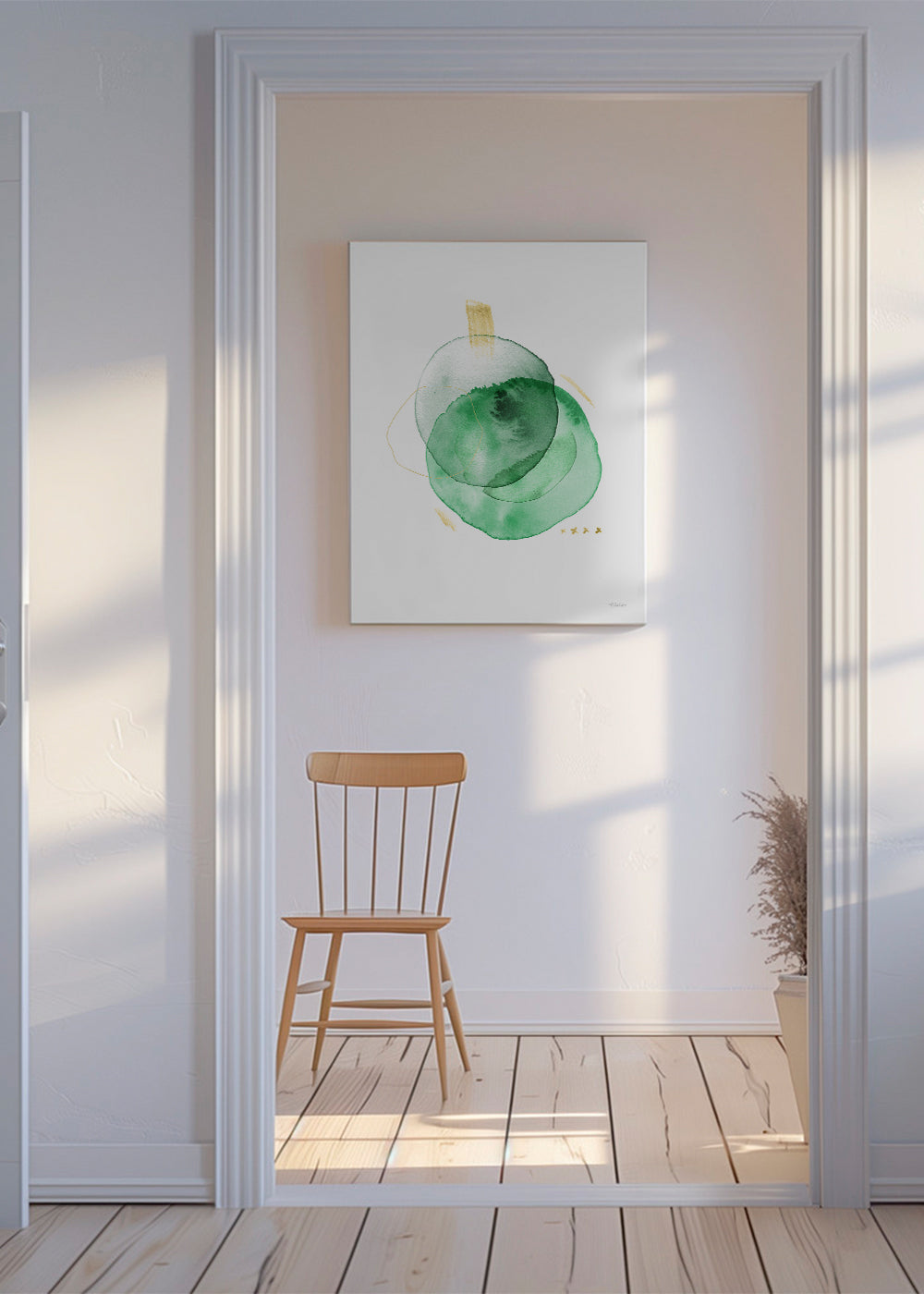 GIROS EN VERDE Y ORO