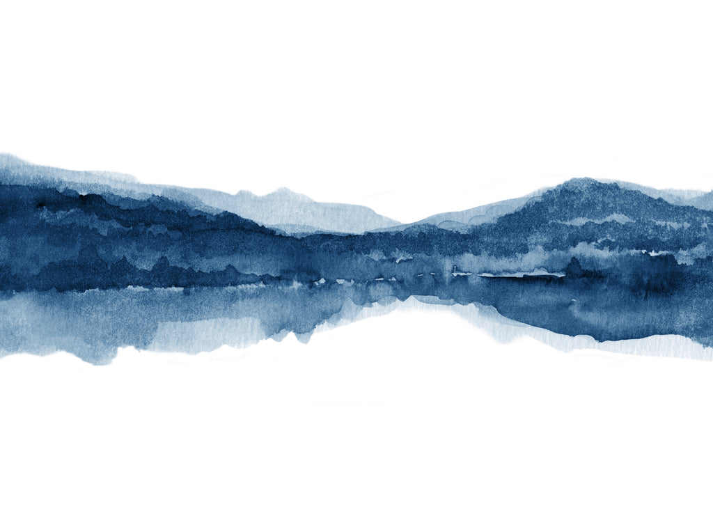 Watercolor landscape N1 - Unframed art print