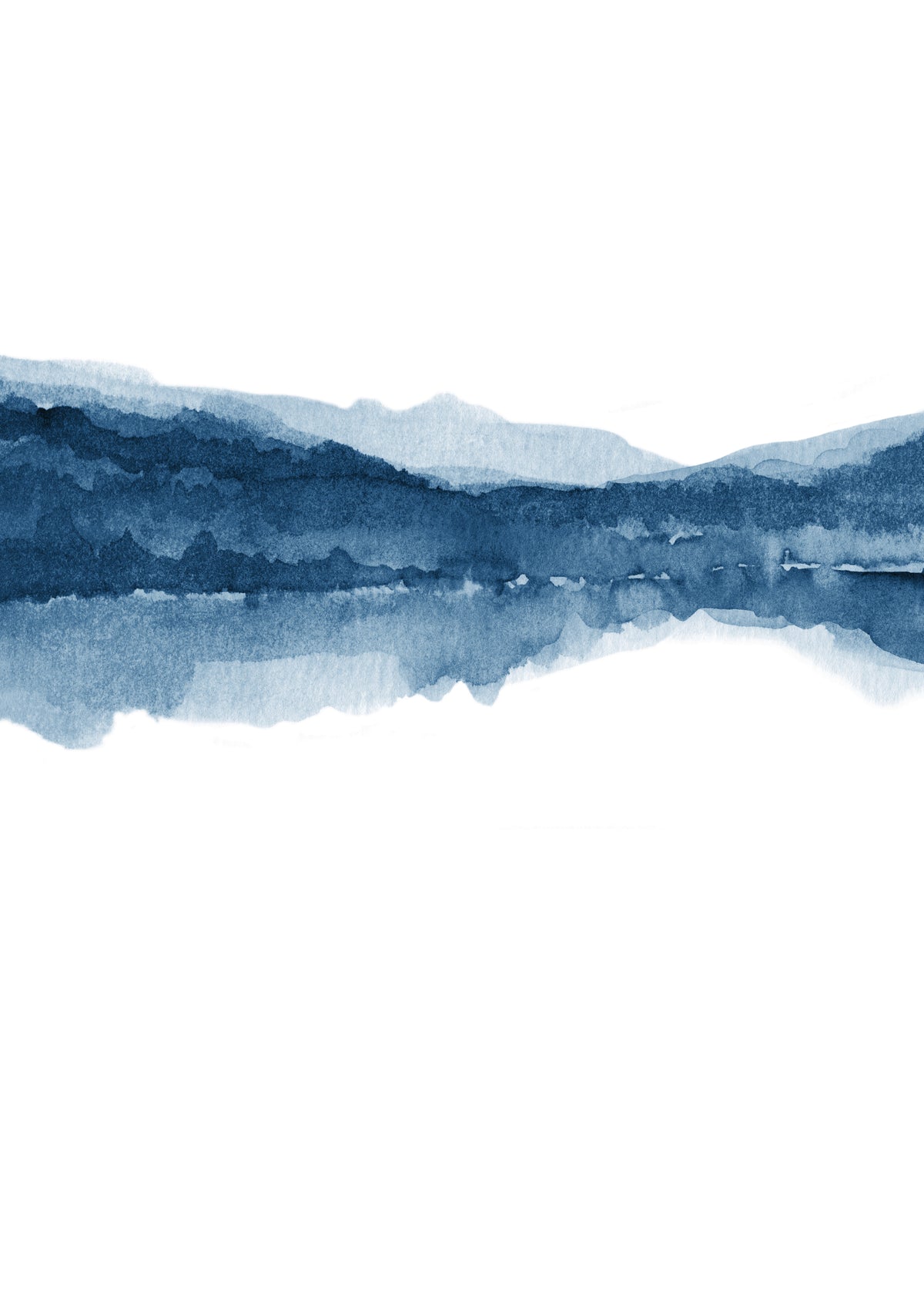 Watercolor Landscape N 17 - Unframed art print