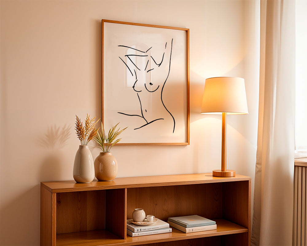 Body Sketch N 4 Black & White