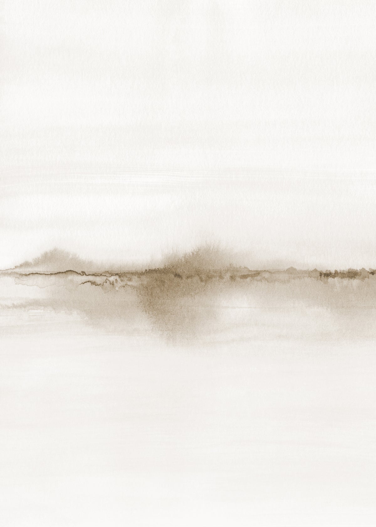 Watercolor Landscape N 32 - Unframed art print