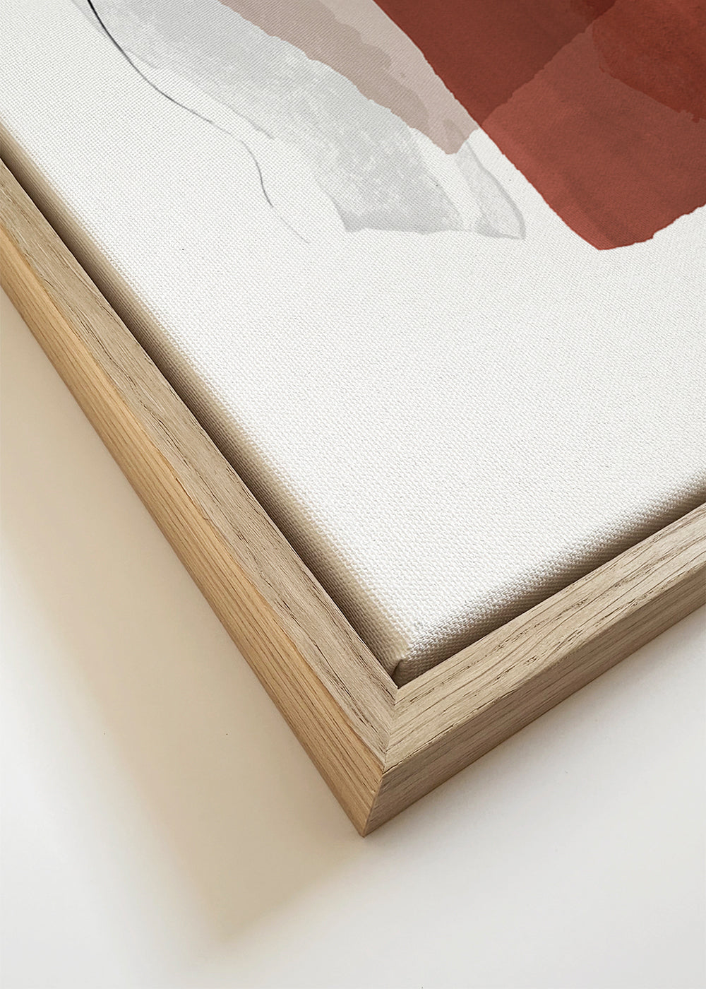 Abstract N 35 - Burnt Orange