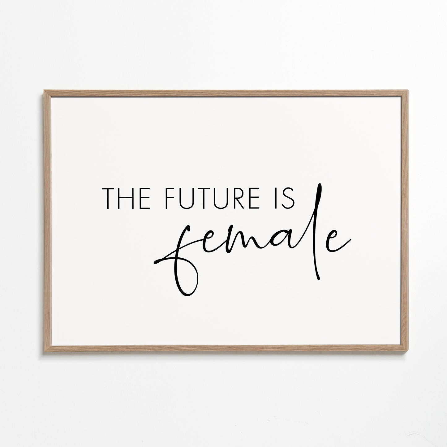 The Future is Female