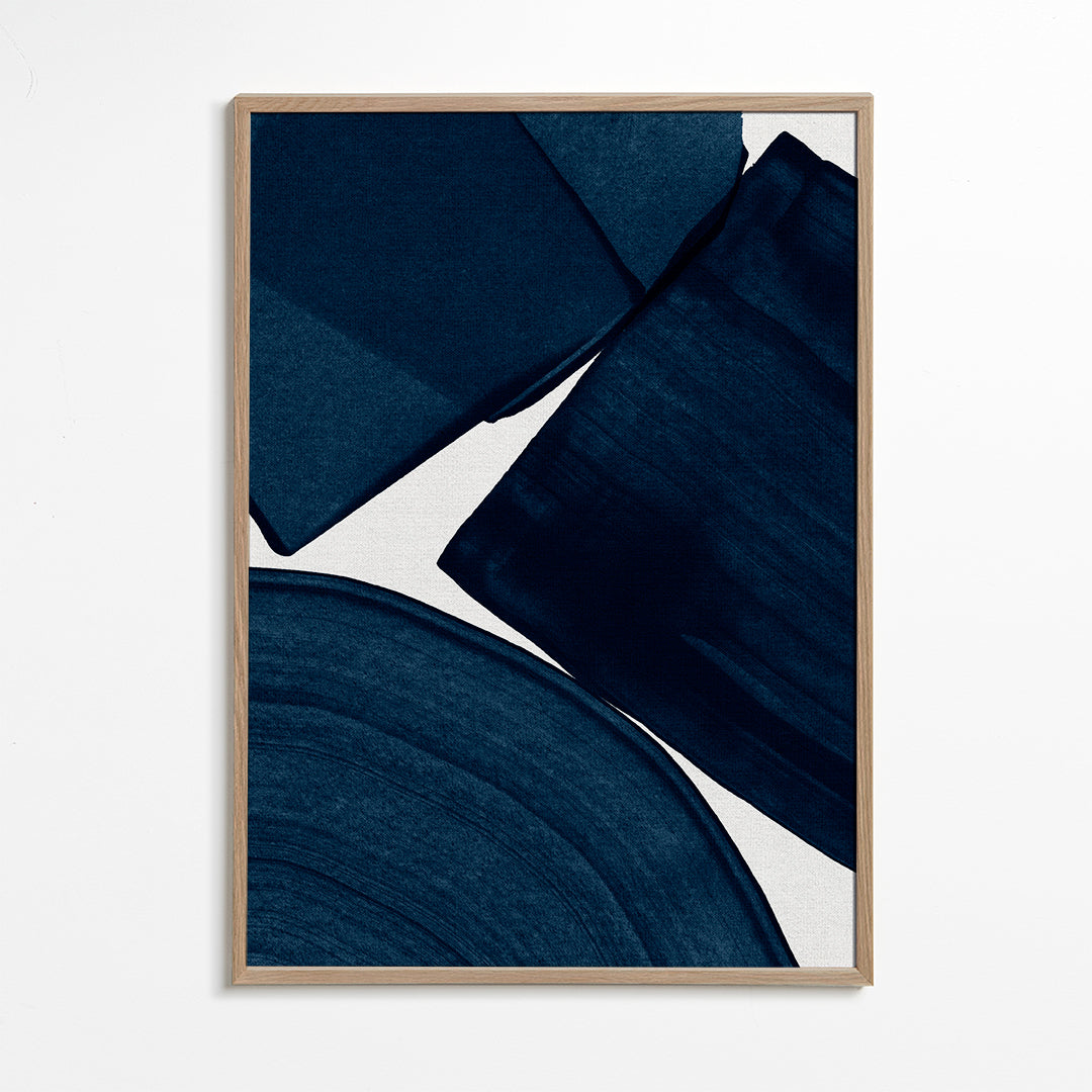 Minimalist Painting Blue II