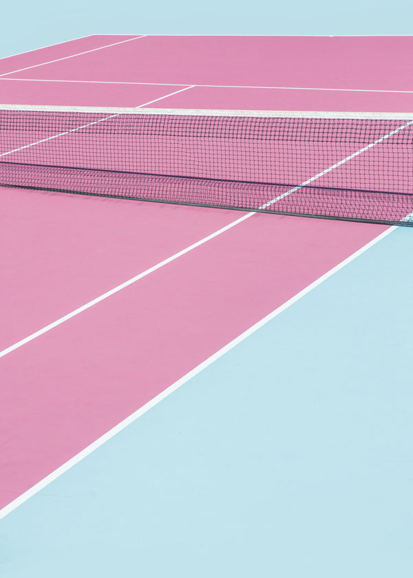 Pink court net