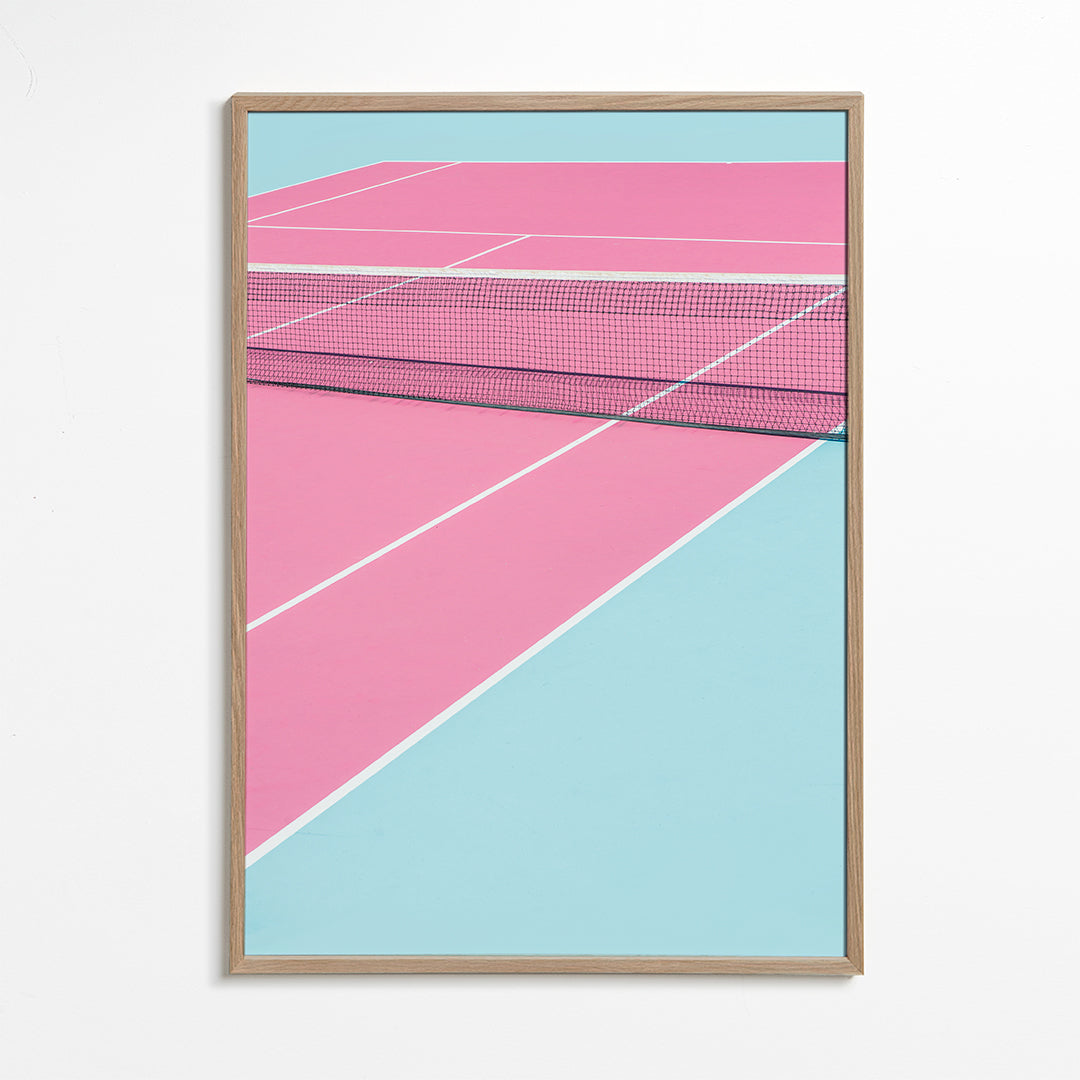 Pink court net