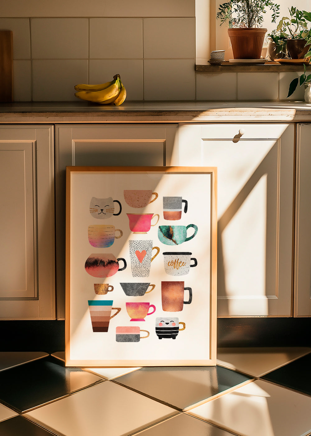 Coffee cup collection