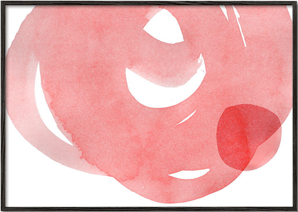 Minimal pink abstract 07