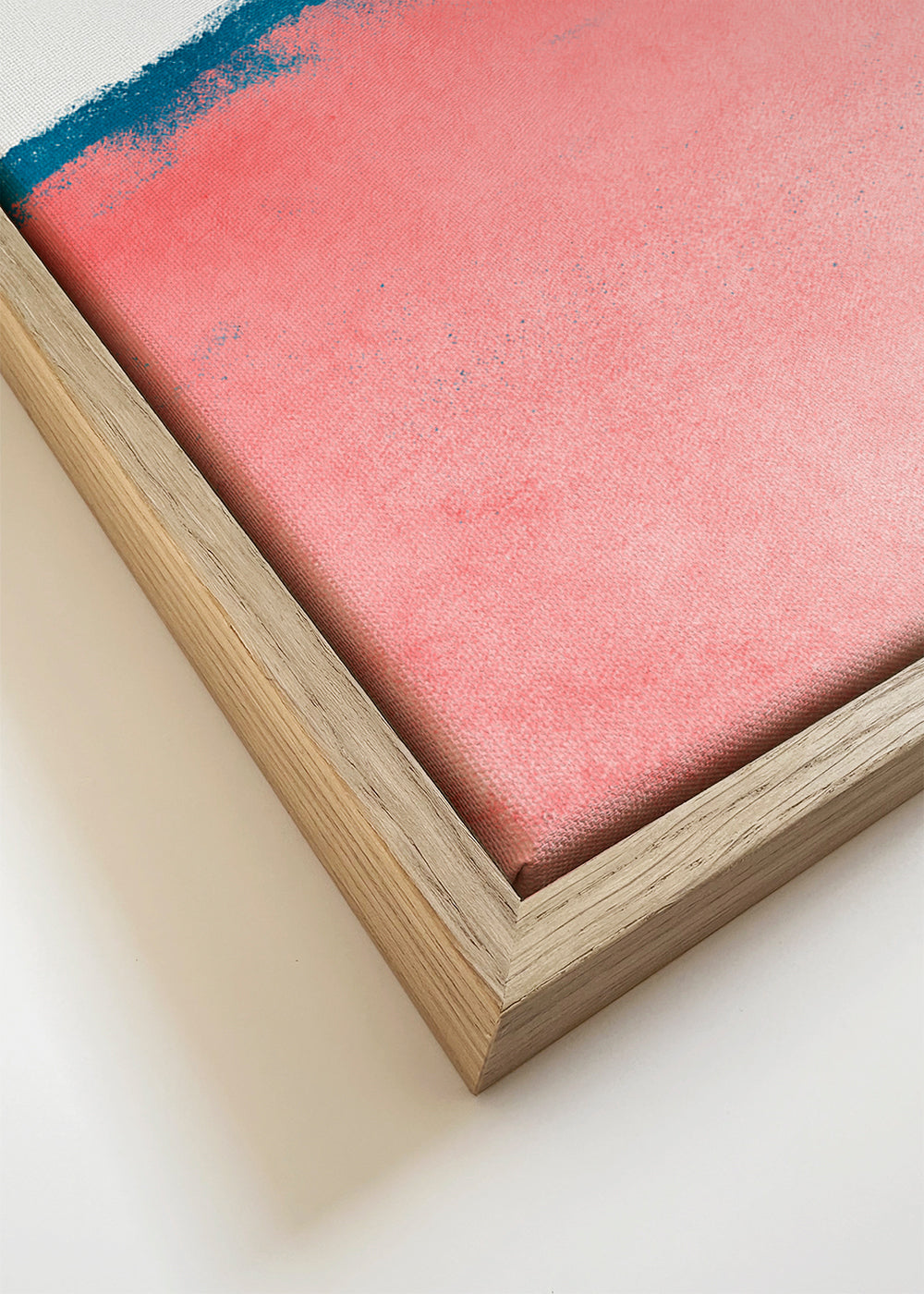 Minimal Landscape Pink and Navy Blue 02