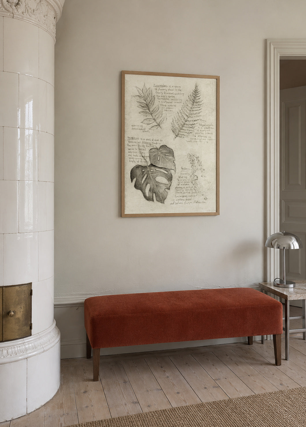 Plants - Framed poster in an interior
