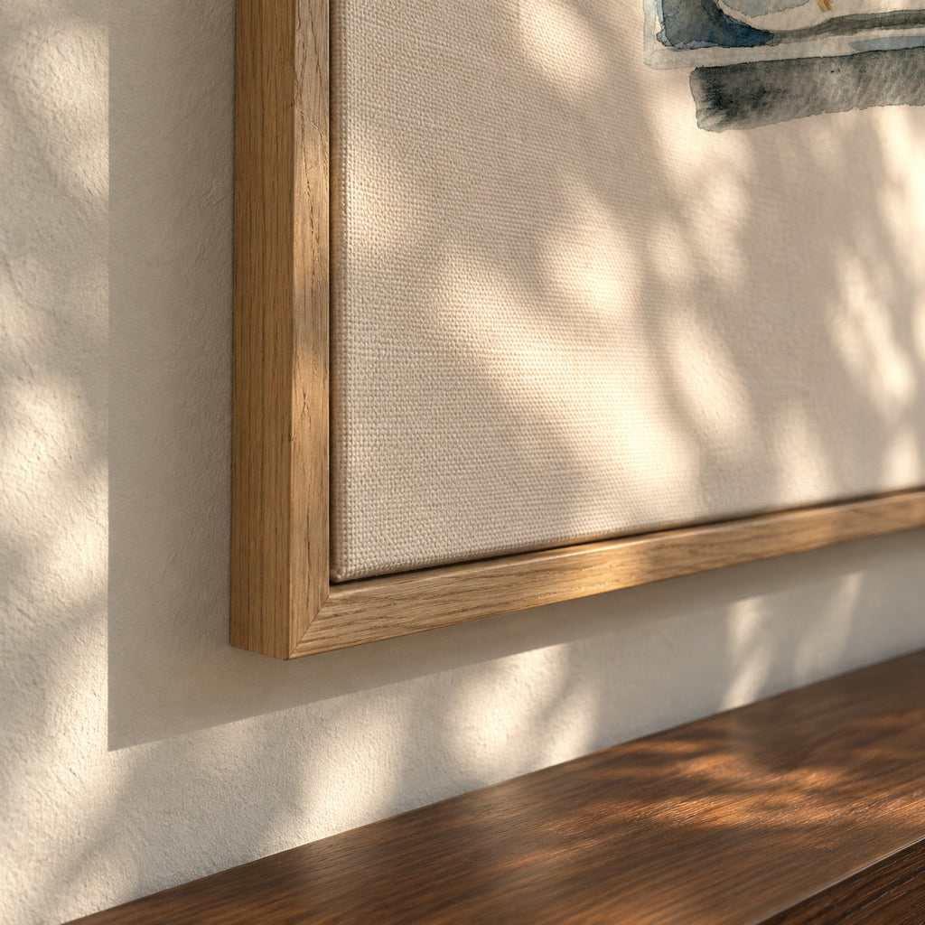 Perfect match - Framed canvas detail