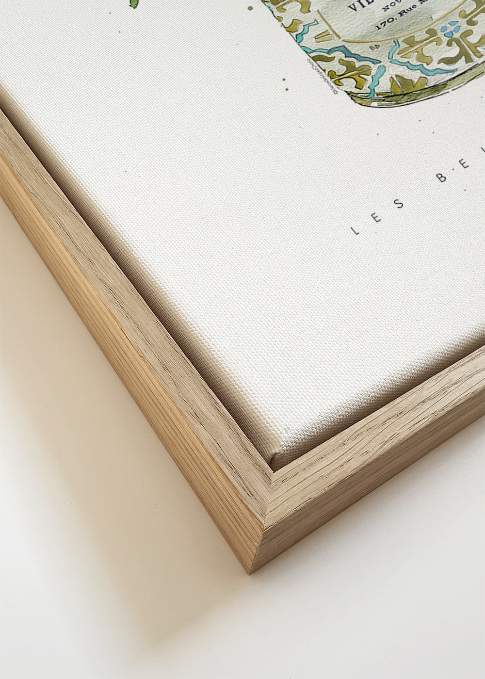 White Tulips Vintage Can