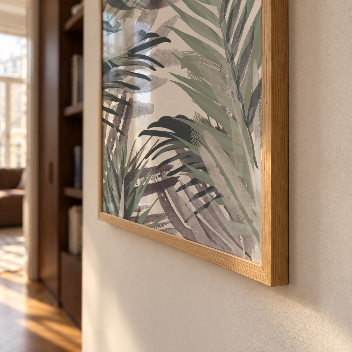 Palm - Framed poster detail