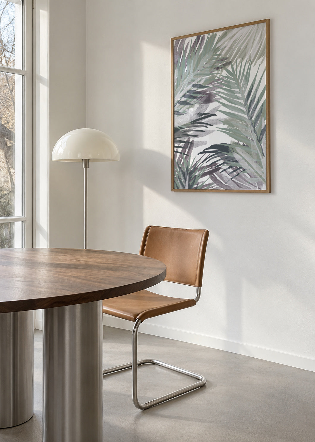 Palm - Framed poster in an interior