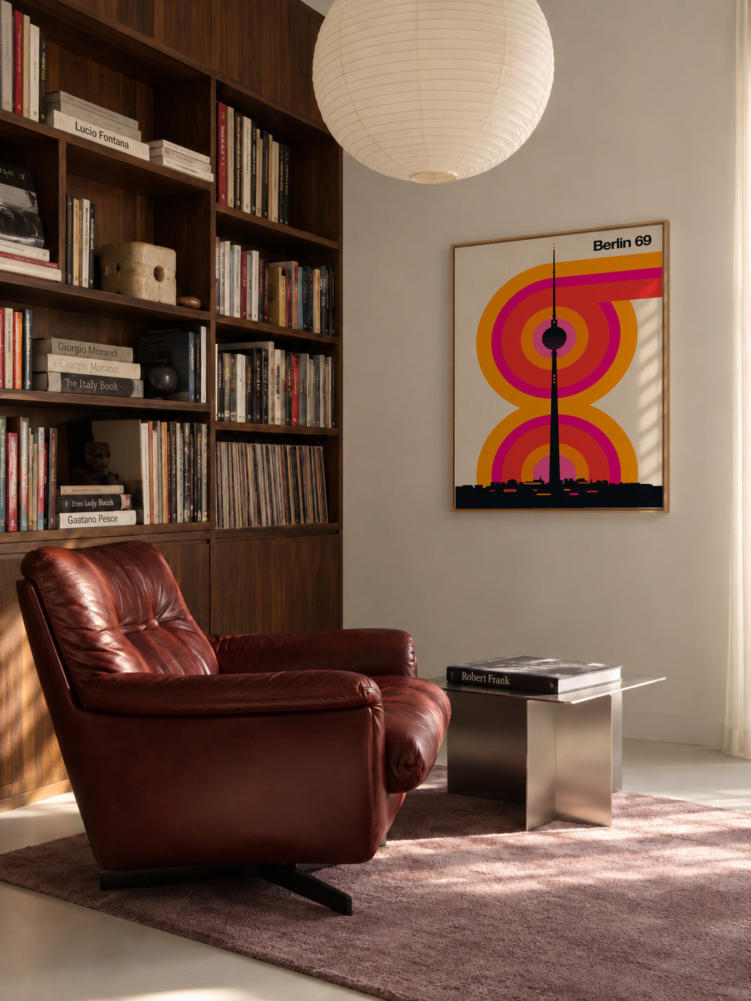 Berlin 69 - Framed canvas in an interior