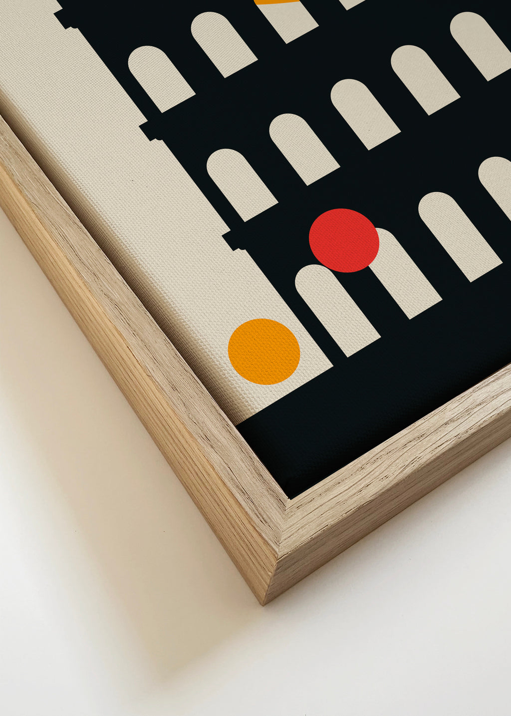 Rome 73 - Framed canvas detail