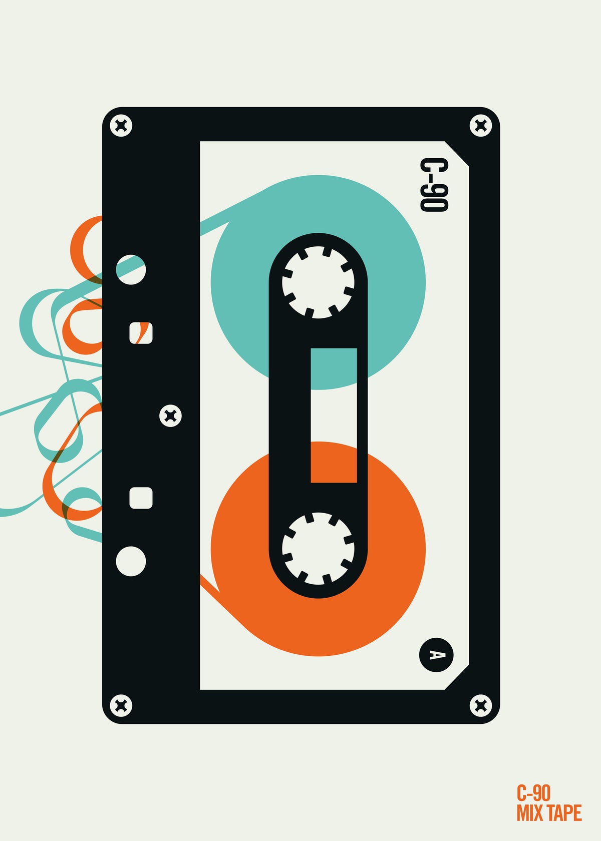 Mixtape - Unframed art print