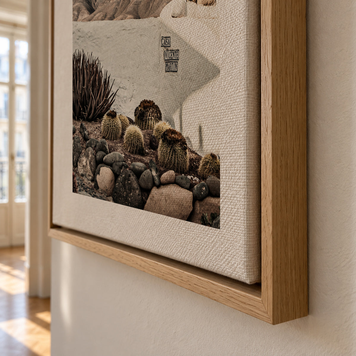 Lanzarote X - Framed canvas detail
