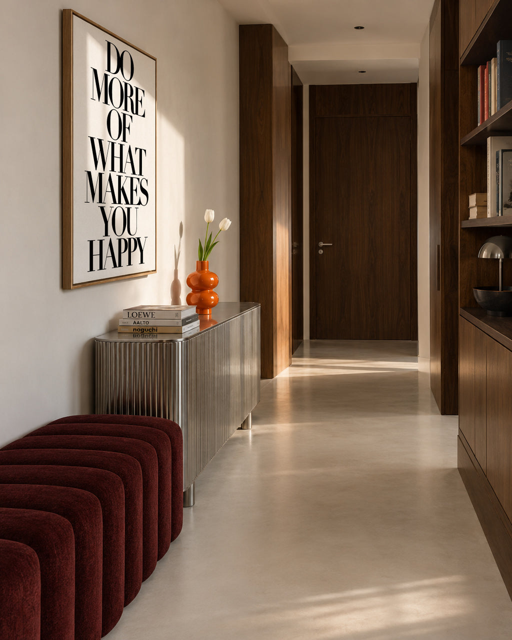 Do More - Framed canvas in an interior