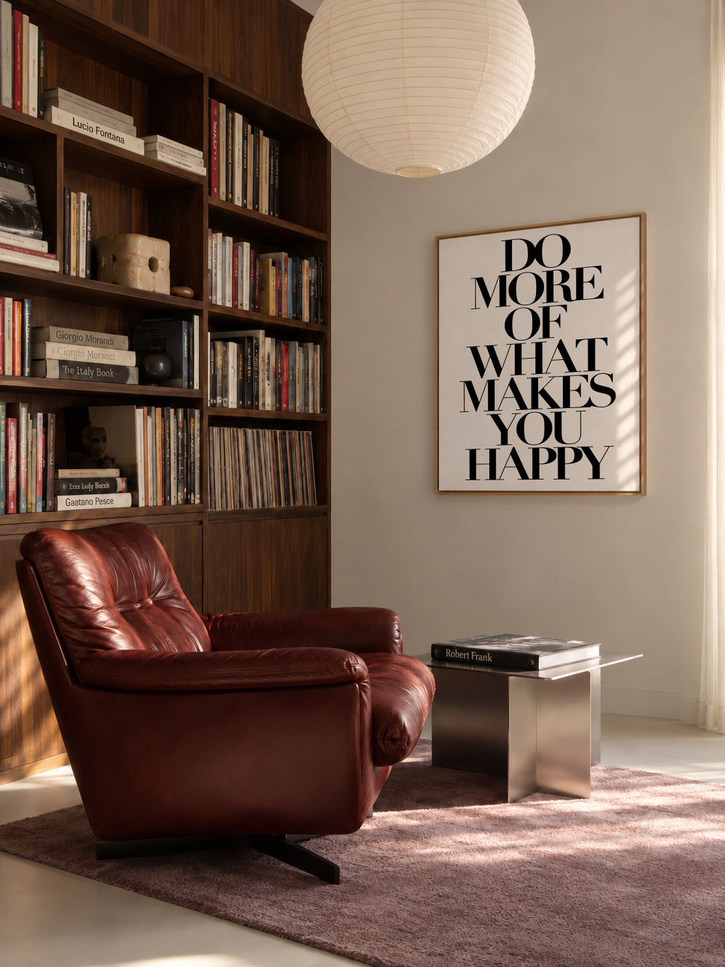 Do More - Framed canvas in an interior