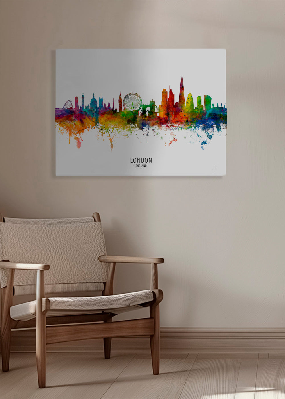 London Skyline multicolor
