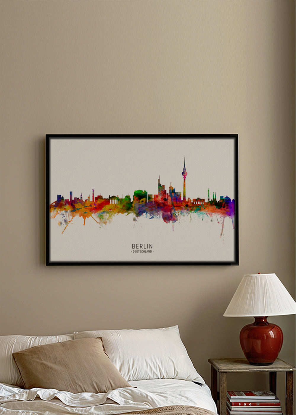 Berlin Skyline multicolor