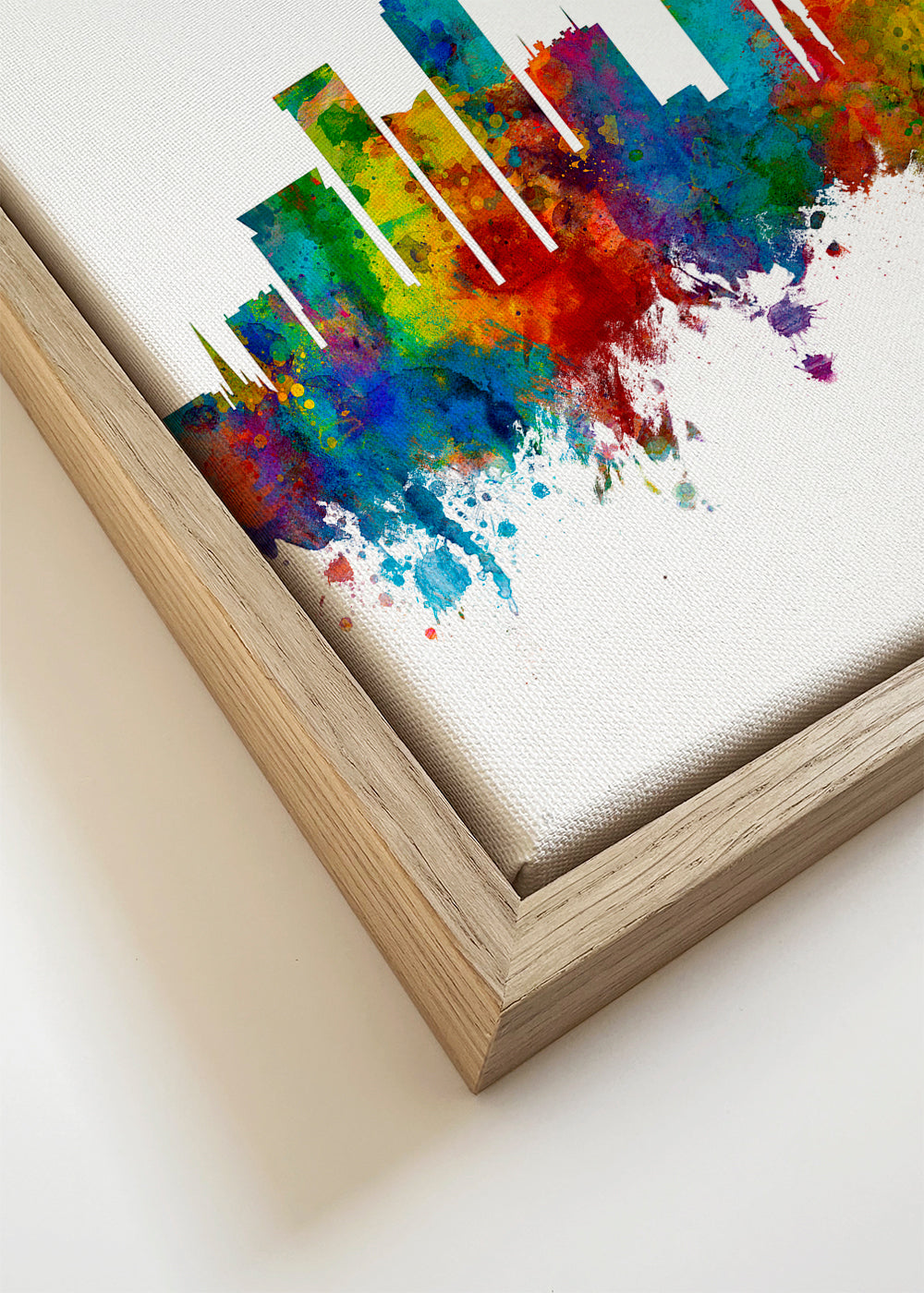 Birmingham Skyline multicolor