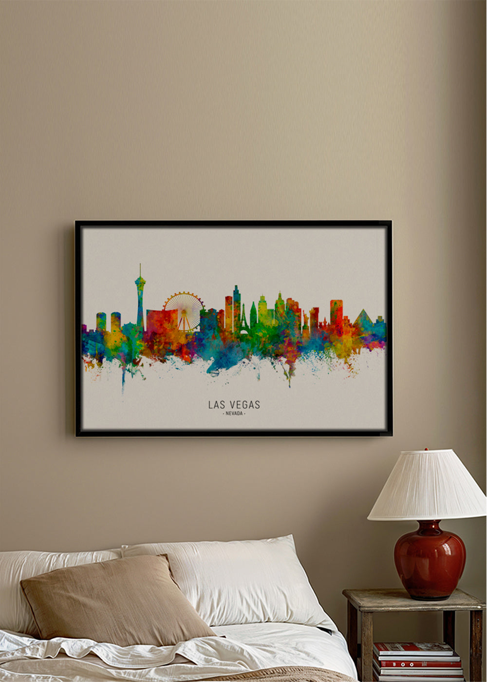Las Vegas Skyline multicolor