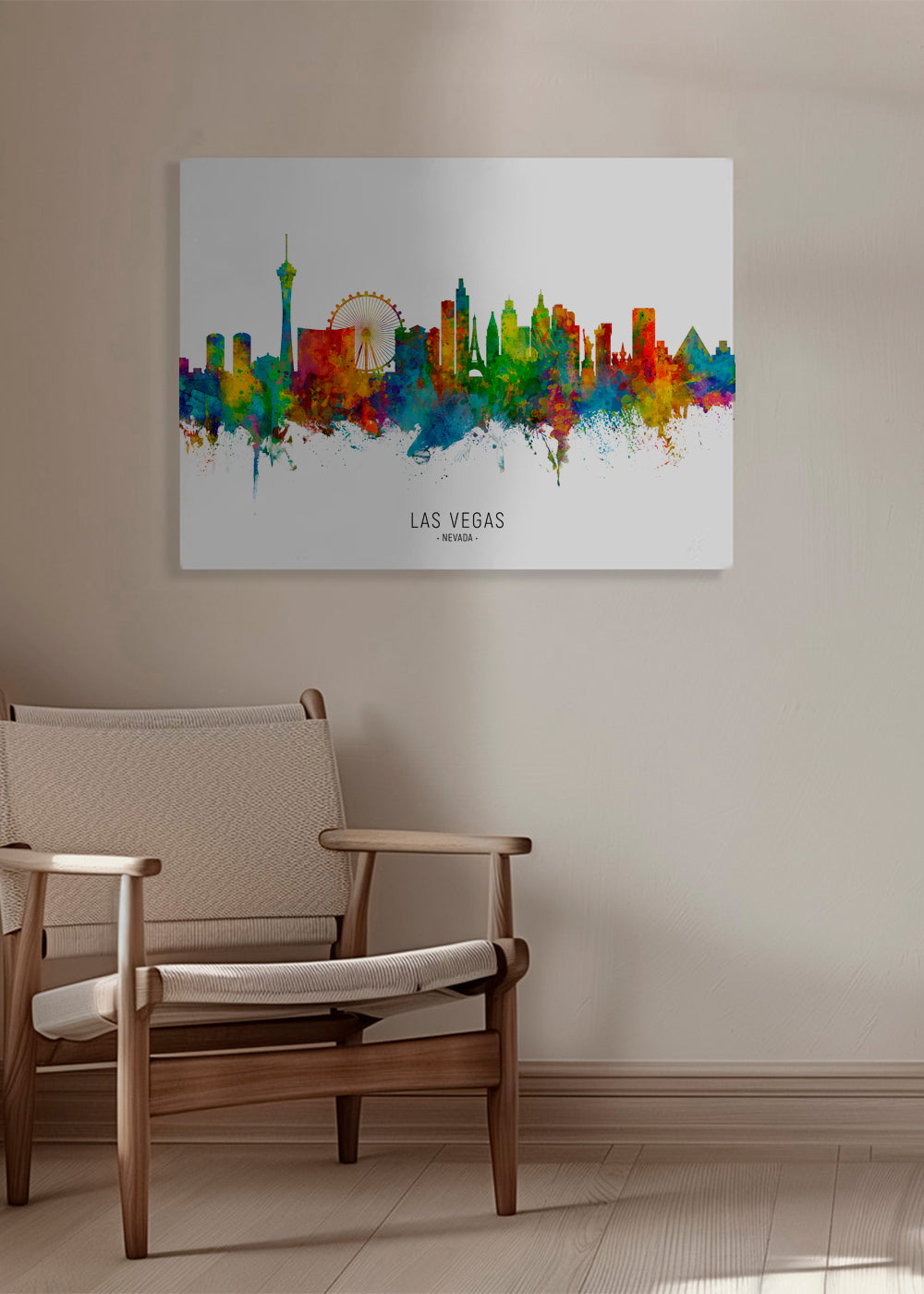 Las Vegas Skyline multicolor