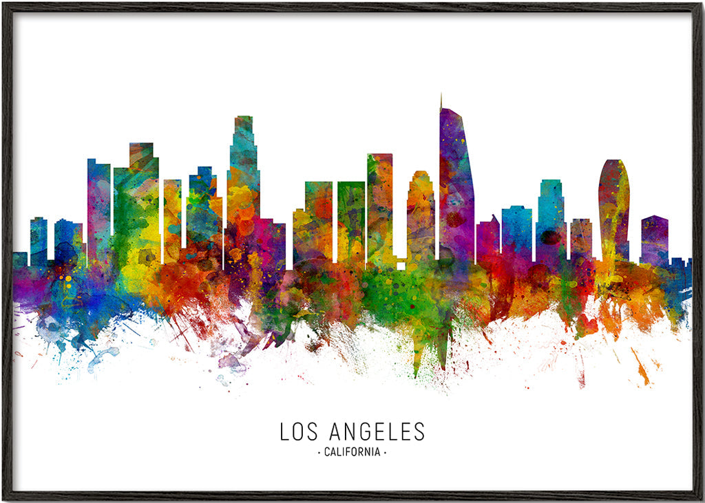 Los Angeles Skyline multicolor