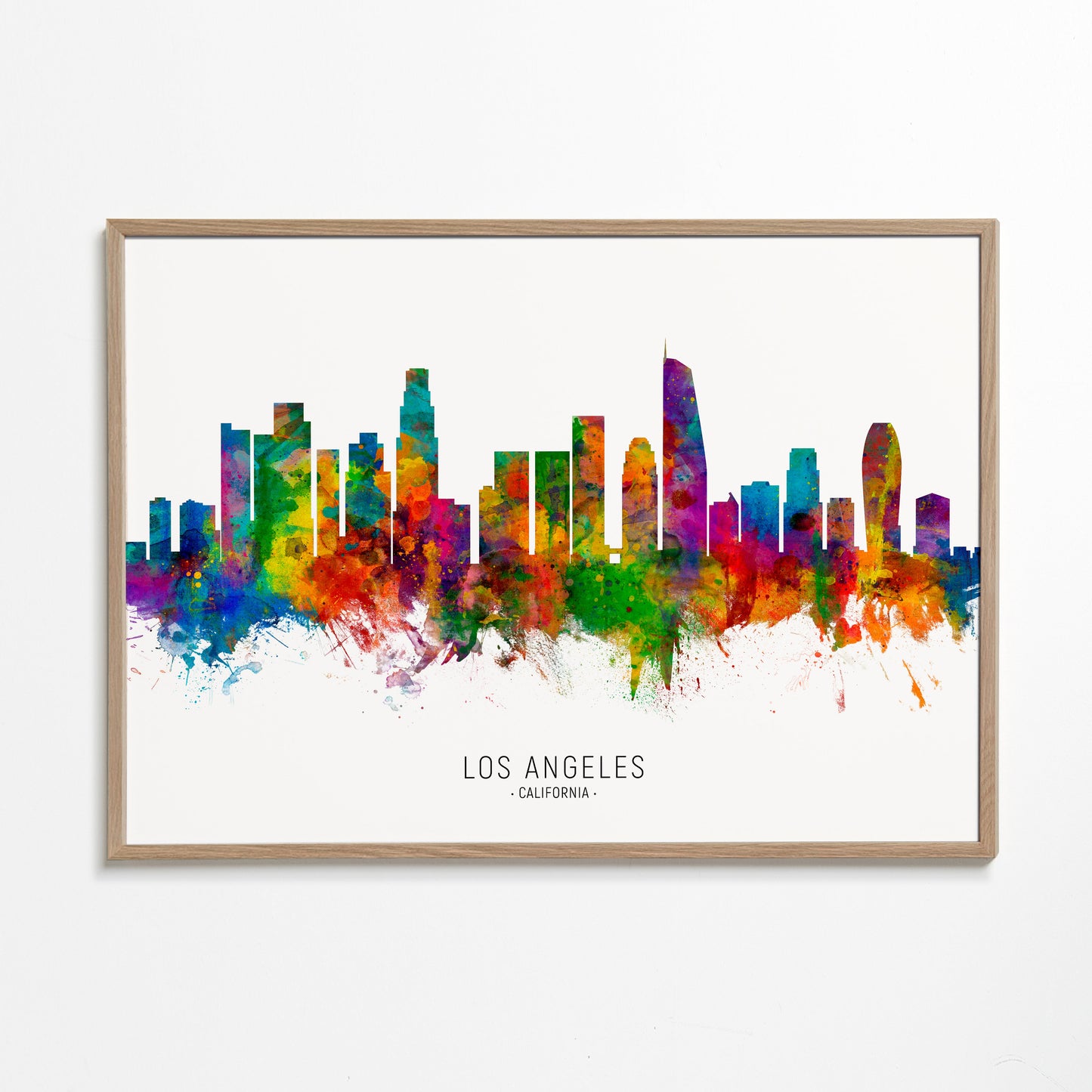 Los Angeles Skyline multicolor