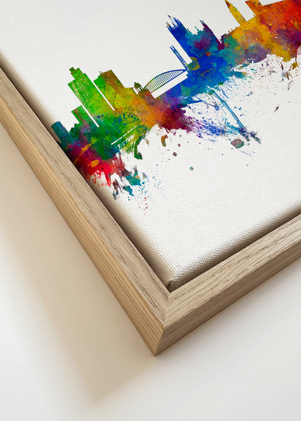 Manchester Skyline multicolor