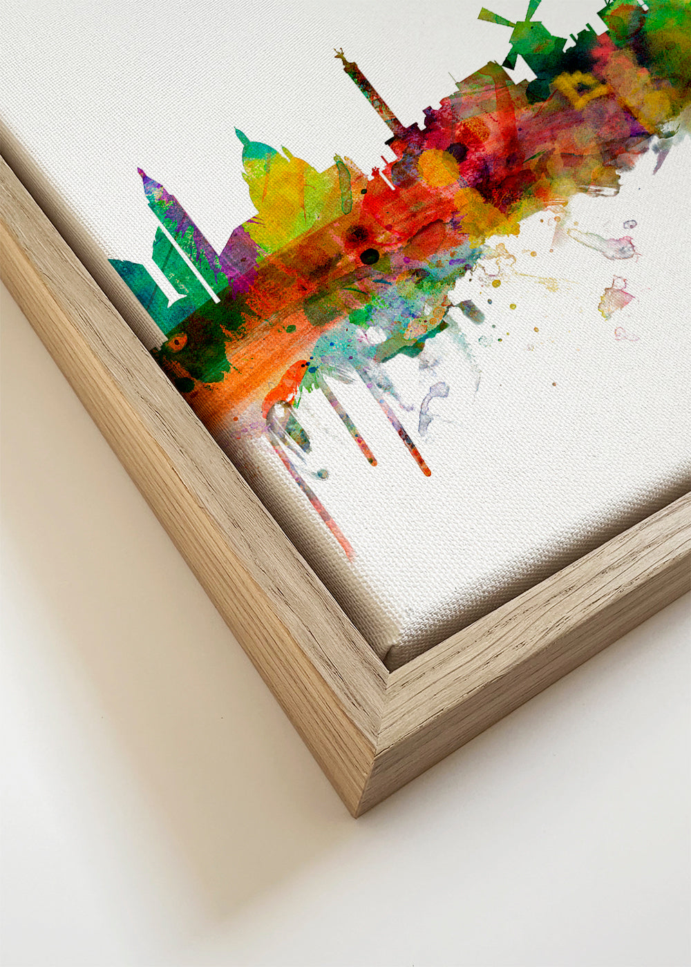 Paris Skyline multicolor